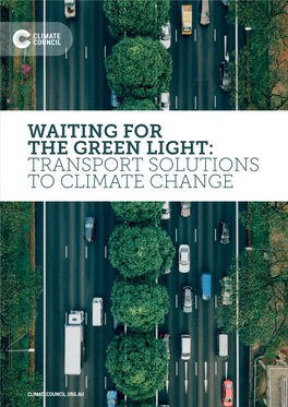 Waiting for the Green Light: Transport Solutions to Climate Change