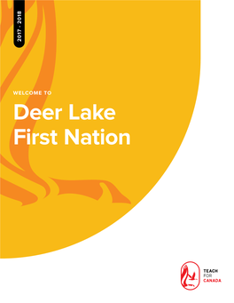 Deer Lake First Nation Wacheyah