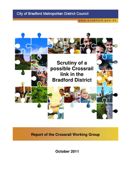 Scrutiny of a Possible Crossrail Link in the Bradford District