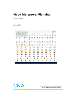 Navy Manpower Planning