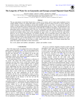 The Longevity of Water Ice on Ganymedes and Europas Around Migrated Giant Planets