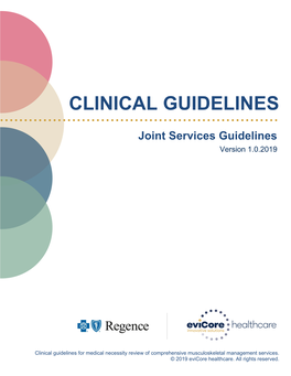 Clinical Guidelines