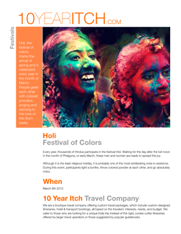 Holi Festival of Colors