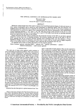 198 8Apj. . .329. .532K the Astrophysical Journal, 329:532-550