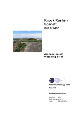 Knock Rushen Scarlett Isle of Man