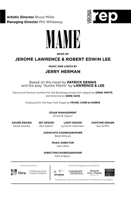 Jerome Lawrence & Robert Edwin Lee Jerry Herman