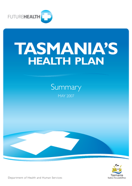 Tasmania's Health Plan