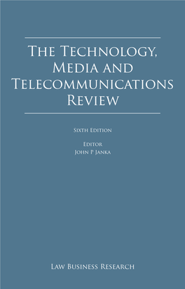 Technology, Media and Telecommunications Review – Japan