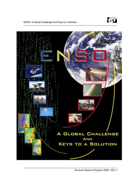 A Global Challenge and Keys to a Solution Summer Session