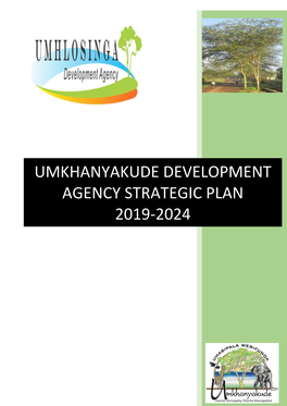 Umkhanyakude Development Agency Strategic Plan 2019-2024