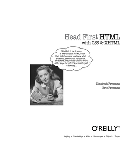 Head First HTML with CSS & XHTML