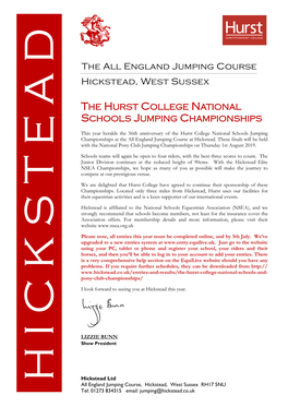Hickstead, West Sussex the All England Jumping Course