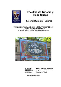 El Barrio De Mataderos Que Incluyan a La Feria