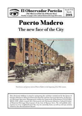 Puerto Madero the New Face of the City