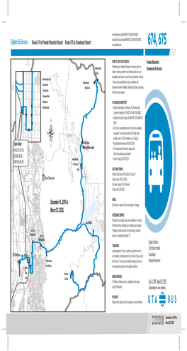 Ogden Ski Service