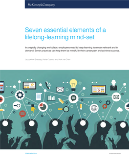 Seven Essential Elements of a Lifelong-Learning Mind-Set