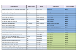 Polling Station List