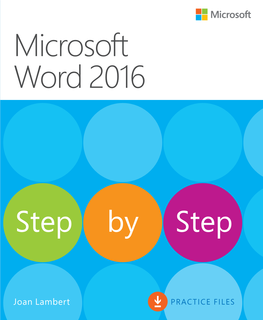 Microsoft Word 2016 Step by Step