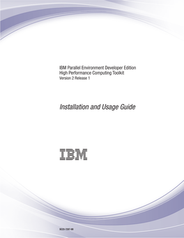 High Performance Computing Toolkit: Installation and Usage Guide | Appendix B