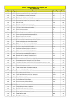 Ascertainment Report Jul-Aug-Sept 2009