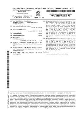 WO 2013/066179 Al 10 May 2013 (10.05.2013) W P O PCT