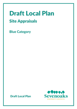 Draft Local Plan Site Appraisals