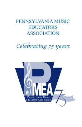 PMEA 75Th Anniversary History Book