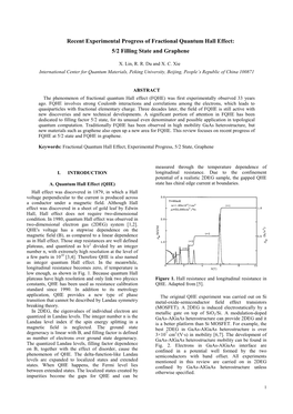 Recent Experimental Progress of Fractional Quantum Hall Effect: 5/2 Filling State and Graphene