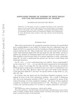 Associated Primes of Powers of Edge Ideals and Ear Decompositions Of