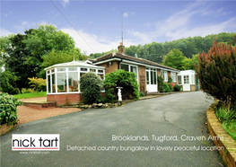 Brooklands, Tugford, Craven Arms Detached Country Bungalow in Lovely Peaceful Location
