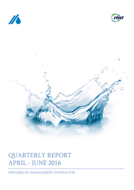 Quarterly Report April - June 2016