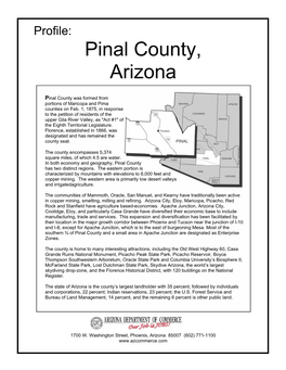 Pinal County, Arizona