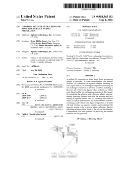 THAT ARE NOT ALLOLLIKULTTUUS009958363B2 (12 ) United States Patent ( 10 ) Patent No