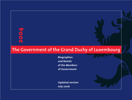 The Government of the Grand Duchy of Luxembourg 2004