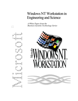 Windows NT Workstation in Engineering and Science