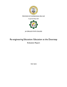 Re-Engineering Education: Education at the Doorstep Evaluation Report