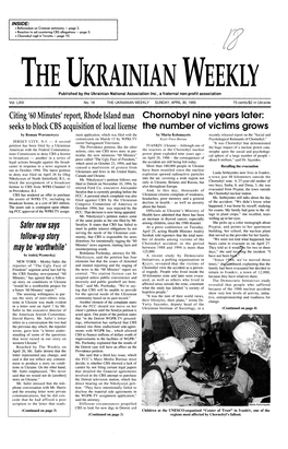 The Ukrainian Weekly 1995, No.18