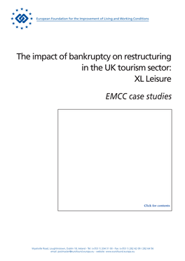 XL Leisure EMCC Case Studies