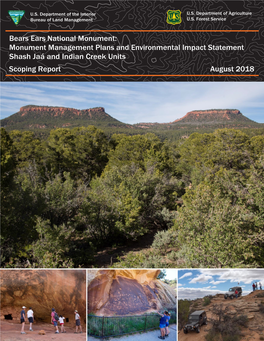 Bears Ears National Monument: Monument Management Plans And