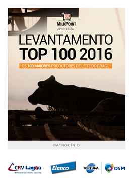 Produção Por Cidade Das Fazendas Top 100 2016