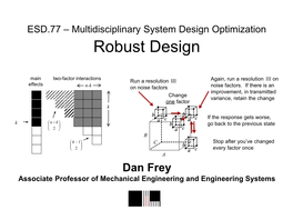 ESD.77 Lecture 18, Robust Design