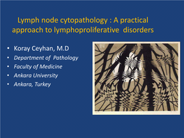 Lymph Node Cytology