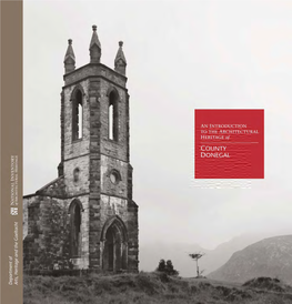 AN INTRODUCTION to the ARCHITECTURAL HERITAGE of COUNTY DONEGAL