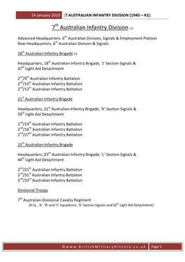 7 Australian Infantry Division (1940 – 41)]