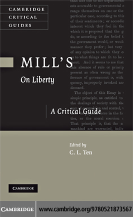 Critical Guide to Mill's on Liberty