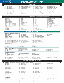 Package Guide