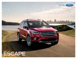 2017 Ford Escape Brochure