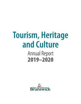 Annual Report 2019-2020 Department Of