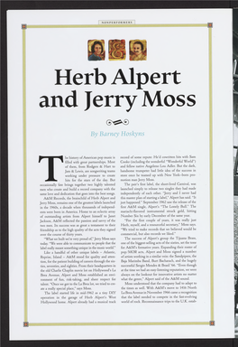 Herb Alpert and Jerry Moss