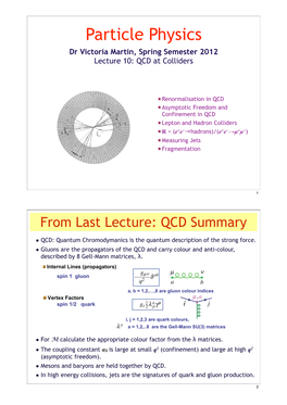 QCD at Colliders